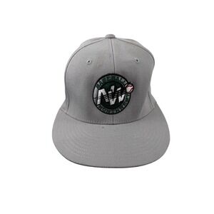 Pacific Headwear Baseball Northwest Flexfit Hat Grey D-Series Cap SM-MED